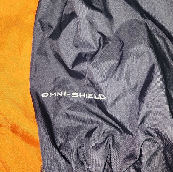 Boys Columbia Jacket Windbreaker size 14-16 Omni-Shield Waterproof Full Zip - Picture 3 of 8